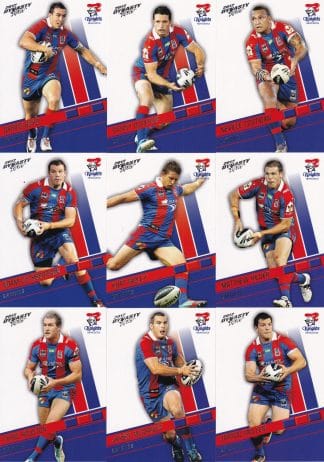 2012 NRL Dynasty Base Team Set - Newcastle Knights
