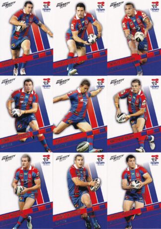 2012 NRL Dynasty Base Team Set - Newcastle Knights