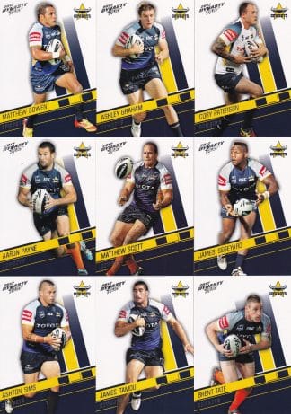2012 NRL Dynasty Base Team Set - North QLD Cowboys
