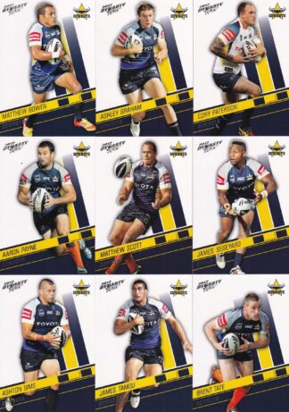 2012 NRL Dynasty Base Team Set - North QLD Cowboys