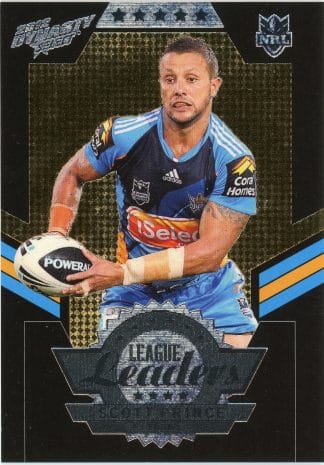 2012 NRL Dynasty Black League Leader - LLB05 Scott Prince Gold Coast Titans