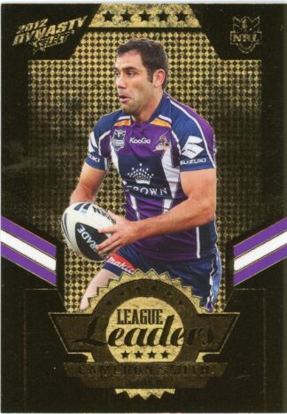 2012 NRL Dynasty Gold League Leader - LLG07 Cameron Smith Melbourne Storm