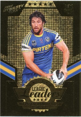 2012 NRL Dynasty Gold League Leader - LLG10 Nathan Hindmarsh Parramatta Eels