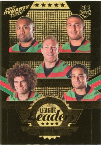 2012 NRL Dynasty Gold League Leader - LLG14 Asotasi & Crocker South Sydney Rabbitohs