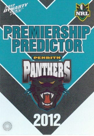 2012 NRL Dynasty Premiership Predictor - PC11 Penrith Panthers