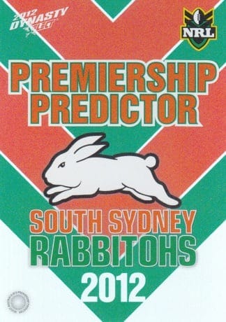 2012 NRL Dynasty Premiership Predictor - PC13 South Sydney Rabbitohs