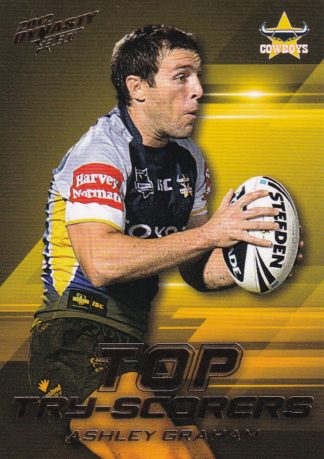 2012 NRL Dynasty Top Try Scorer - TT09 Ashley Graham North Qld Cowboys