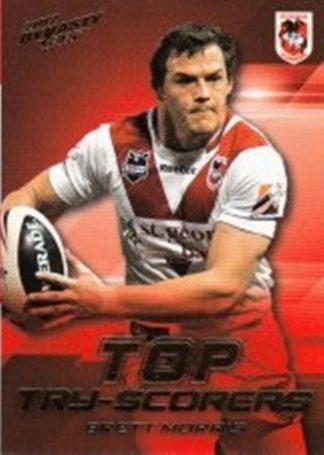 2012 NRL Dynasty Top Try Scorer - TT12 Brett Morris St George Dragons