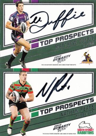 2012 NRL Dynasty Top Prospect Signatures