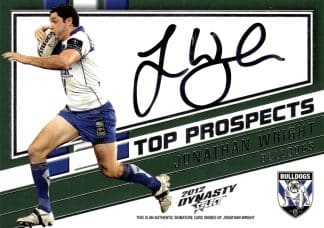 2012 NRL Dynasty Top Prospect - TPS02 Jonathan Wright Canterbury Bulldogs