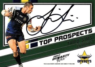 2012 NRL Dynasty Top Prospect - TPS09 Tariq Sims North Qld Cowboys
