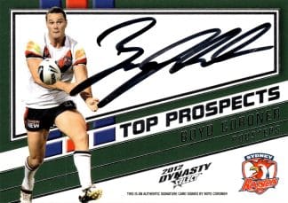 2012 NRL Dynasty Top Prospect - TPS14 Boyd Cordner Sydney Roosters