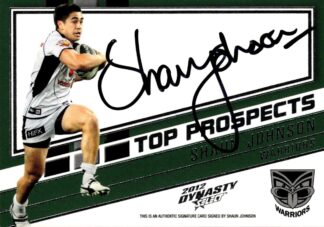 2012 NRL Dynasty Top Prospect - TPS15 Shaun Johnson Warriors