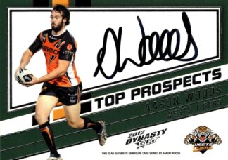 2012 NRL Dynasty Top Prospect - TPS16 Aaron Woods Wests Tigers