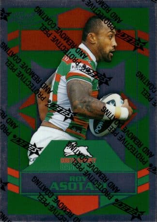 2012 NRL Dynasty Upside Down Silver Parallel - USP149 Roy Asotasi South Sydney Rabbitohs