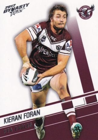 2012 NRL Dynasty Common Card - Base 068 Kieran Foran Manly Sea Eagles