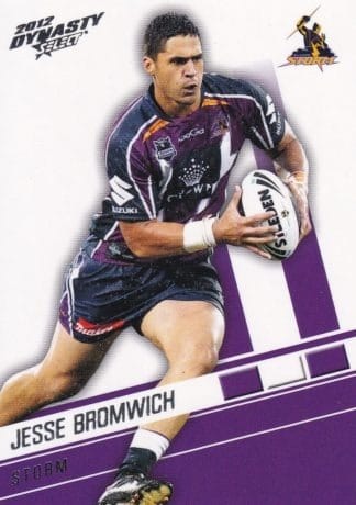 2012 NRL Dynasty Common Card - Base 077 Jesse Bromwich Melbourne Storm