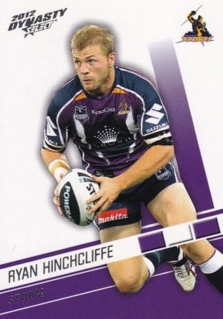 2012 NRL Dynasty Common Card - Base 081 Ryan Hinchcliffe Melbourne Storm
