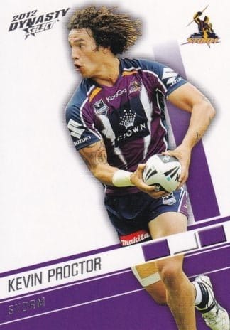 2012 NRL Dynasty Common Card - Base 085 Kevin Proctor Melbourne Storm