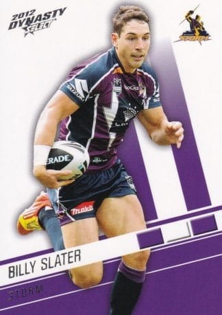 2012 NRL Dynasty Common Card - Base 086 Billy Slater Melbourne Storm