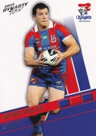 2012 NRL Dynasty Common Card - Base 097 Jarrod Mullen Newcastle Knights