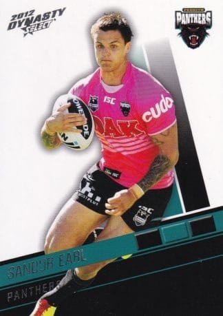 2012 NRL Dynasty Common Card - Base 127 Sandor Earl Penrith Panthers