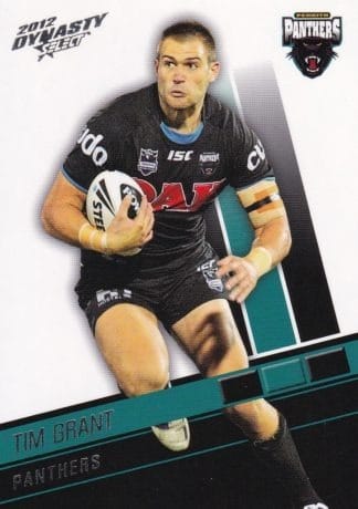 2012 NRL Dynasty Common Card - Base 128 Tim Grant Penrith Panthers