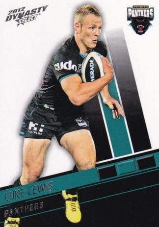 2012 NRL Dynasty Common Card - Base 131 Luke Lewis Penrith Panthers