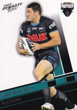 2012 NRL Dynasty Common Card - Base 132 Sam McKendry Penrith Panthers