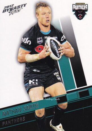 2012 NRL Dynasty Common Card - Base 134 Nathan Smith Penrith Panthers