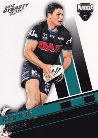 2012 NRL Dynasty Common Card - Base 135 Brad Tighe Penrith Panthers