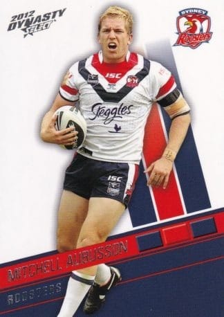 2012 NRL Dynasty Common Card - Base 162 Mitchell Aubusson Sydney Roosters