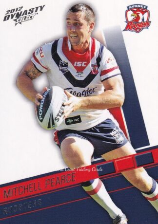 2012 NRL Dynasty Common Card - Base 170 Mitchell Pearce Sydney Roosters