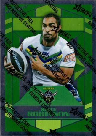 2012 NRL Dynasty Silver Parallel - SP025 Reece Robinson Canberra Raiders