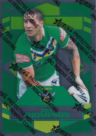 2012 NRL Dynasty Silver Parallel - SP027 Joel Thompson Canberra Raiders