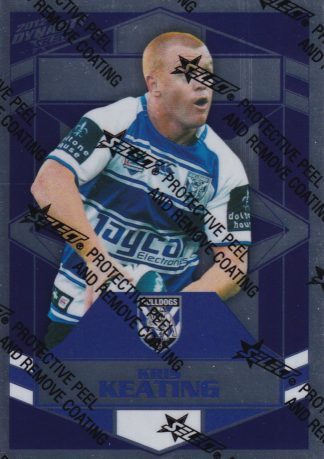 2012 NRL Dynasty Silver Parallel - SP035 Kris Keating Canterbury Bulldogs