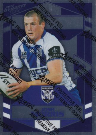2012 NRL Dynasty Silver Parallel - SP036 Josh Morris Canterbury Bulldogs