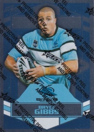 2012 NRL Dynasty Silver Parallel - SP047 Bryce Gibbs Cronulla Sharks