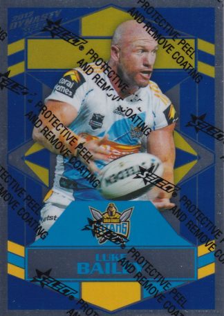 2012 NRL Dynasty Silver Parallel - SP053 Luke Bailey Gold Coast Titans