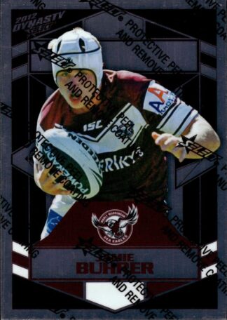 2012 NRL Dynasty Silver Parallel - SP066 Jamie Buhrer Manly Sea Eagles