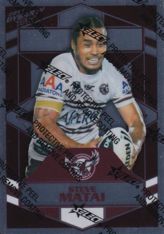 2012 NRL Dynasty Silver Parallel - SP073 Steve Matai Manly Sea Eagles