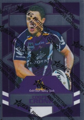 2012 NRL Dynasty Silver Parallel - SP079 Cooper Cronk Melbourne Storm