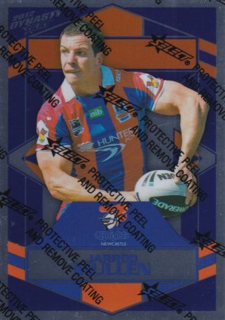2012 NRL Dynasty Silver Parallel - SP097 Jarrod Mullen Newcastle Knights