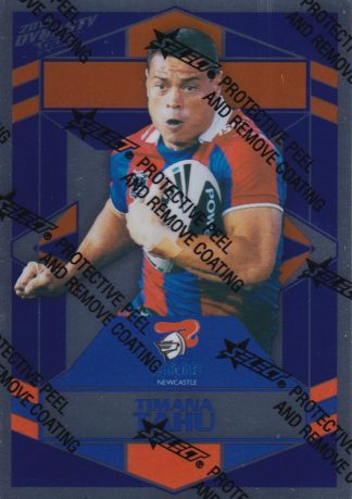 2012 NRL Dynasty Silver Parallel - SP099 Timana Tahu Newcastle Knights