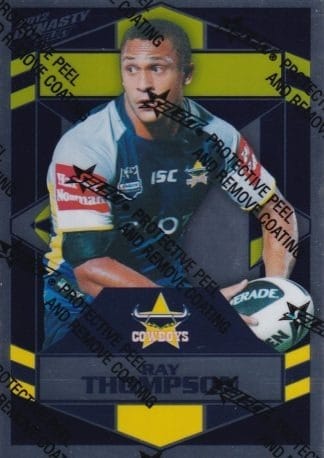 2012 NRL Dynasty Silver Parallel - SP110 Ray Thompson North Qld Cowboys