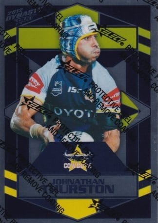 2012 NRL Dynasty Silver Parallel - SP111 Johnathan Thurston North Qld Cowboys