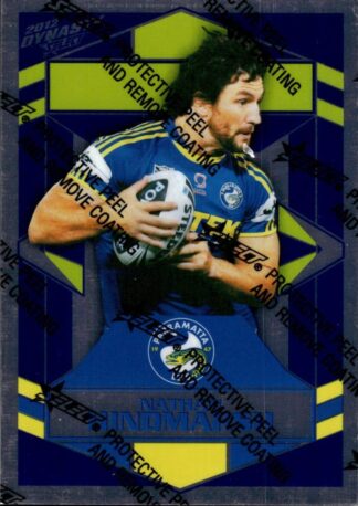 2012 NRL Dynasty Silver Parallel - SP115 Nathan Hindmarsh Parramatta Eels