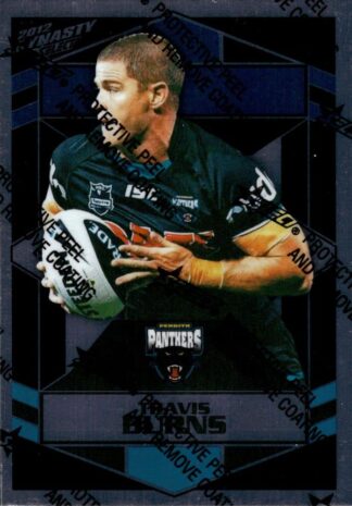 2012 NRL Dynasty Silver Parallel - SP125 Travis Burns Penrith Panthers