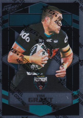 2012 NRL Dynasty Silver Parallel - SP128 Tim Grant Penrith Panthers
