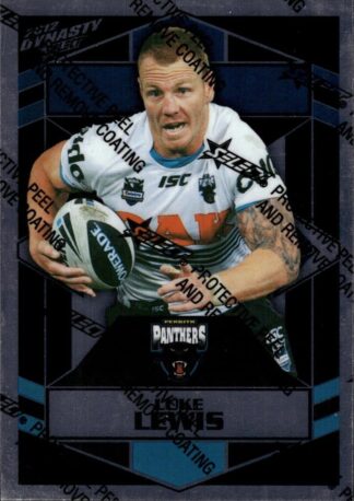 2012 NRL Dynasty Silver Parallel - SP131 Luke Lewis Penrith Panthers